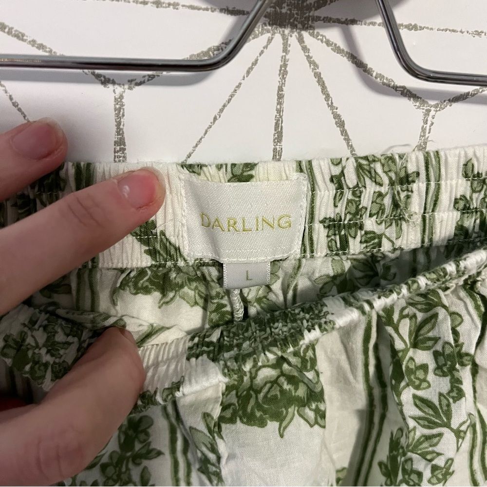 Darling Green Patterned Short - Picture 3 of 4